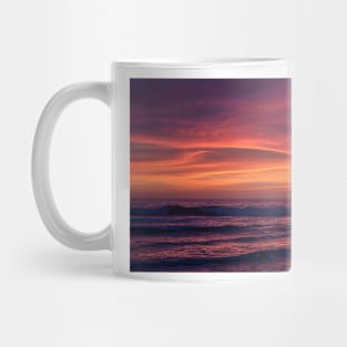 Colorful beach sunset Mug